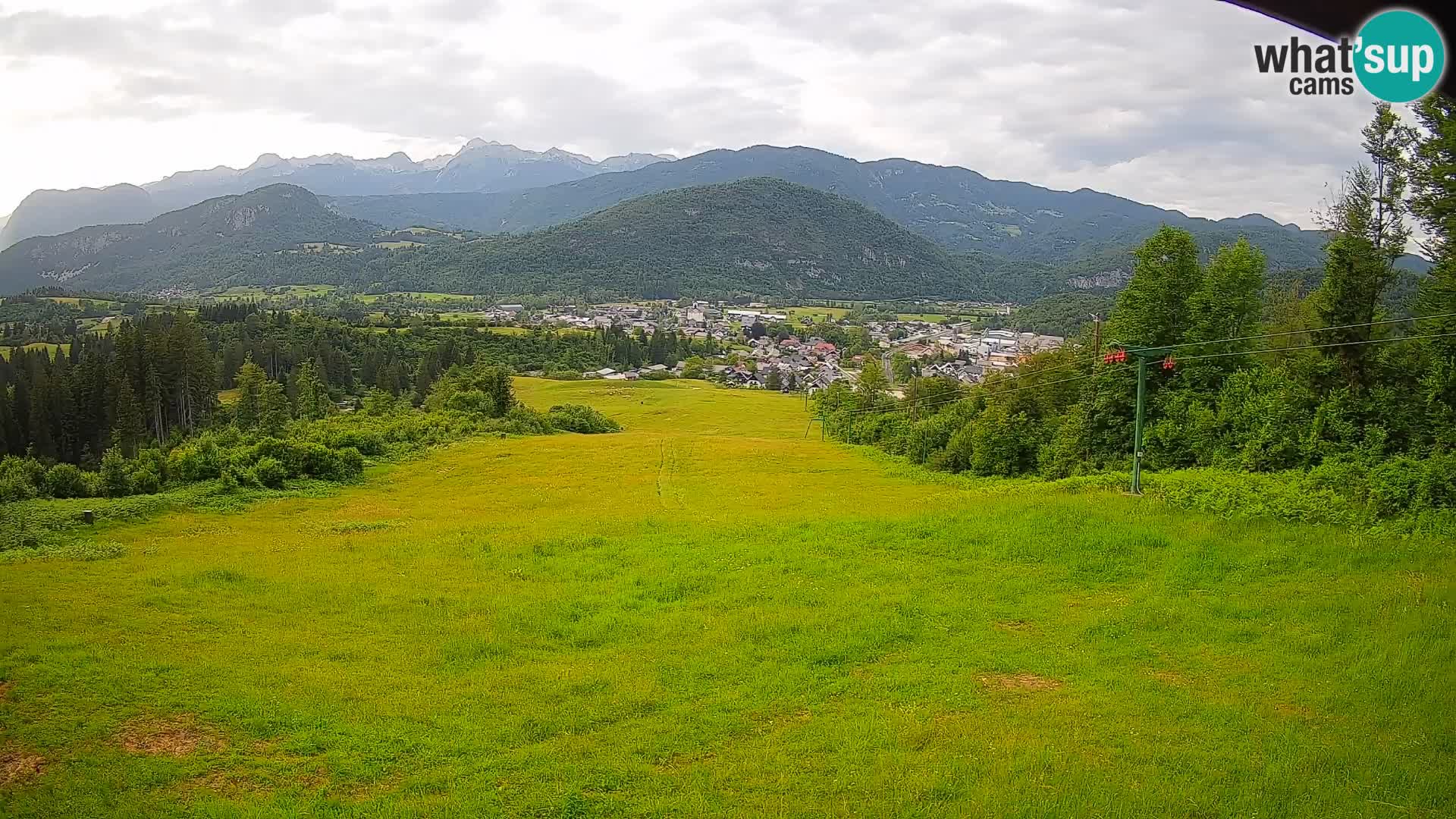 Webcam Bohinjska Bistrica – Live View from Kozji Hrbet Ski Station