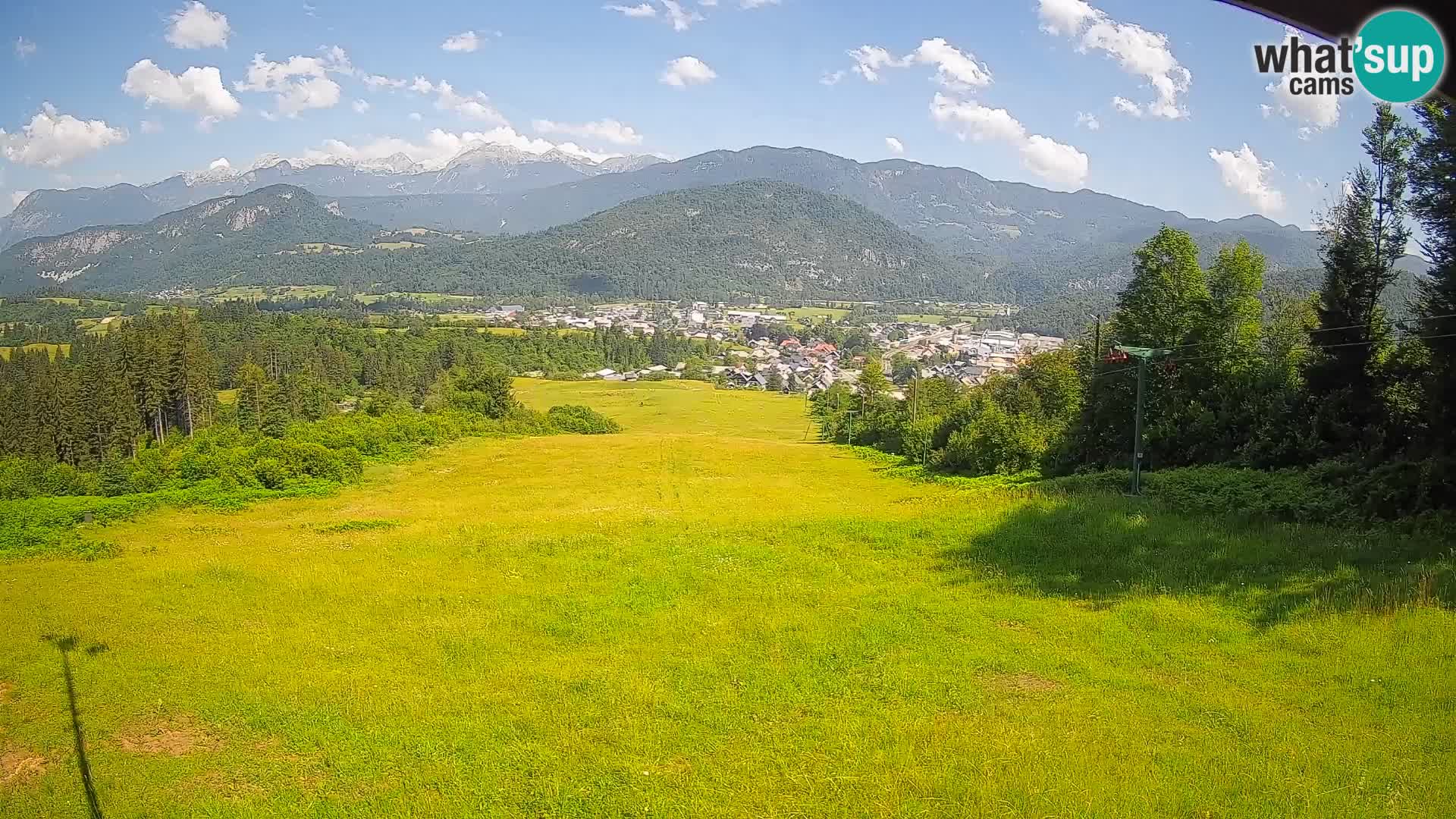Cámara en vivo Bohinjska Bistrica – Vista en directo desde la estación de esquí Kozji Hrbet