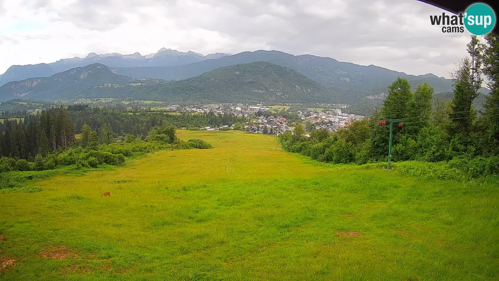 Webcam Bohinjska Bistrica – Live View from Kozji Hrbet Ski Station