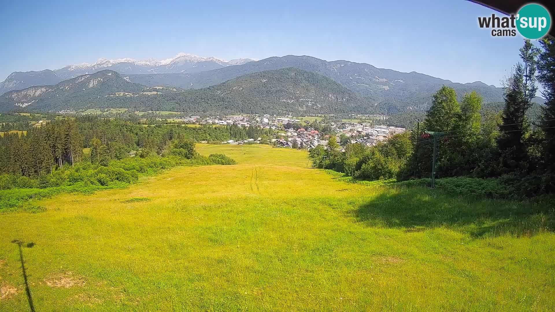 Cámara en vivo Bohinjska Bistrica – Vista en directo desde la estación de esquí Kozji Hrbet