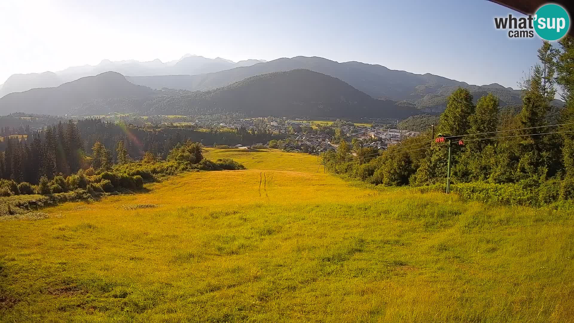 Webcam Bohinjska Bistrica – Live View from Kozji Hrbet Ski Station