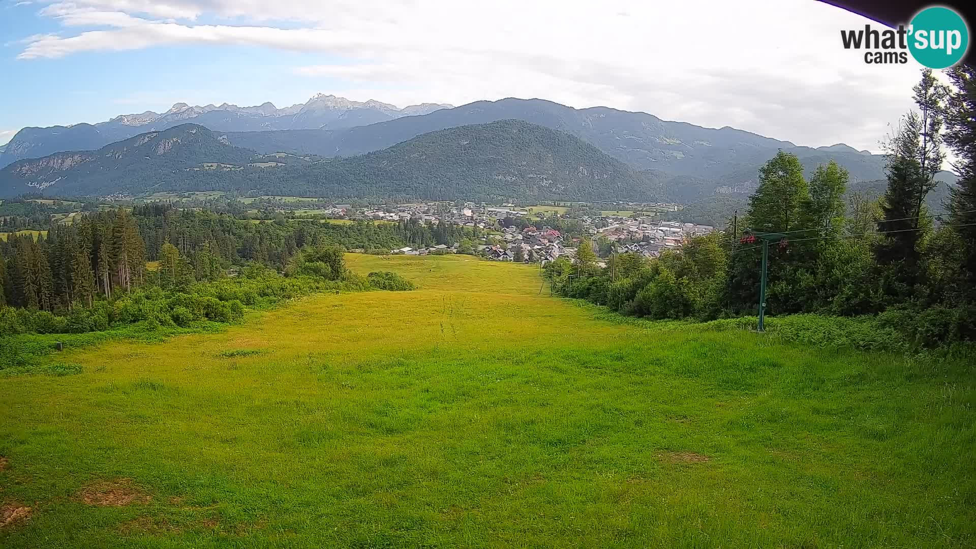 Webcam Bohinjska Bistrica – Live View from Kozji Hrbet Ski Station