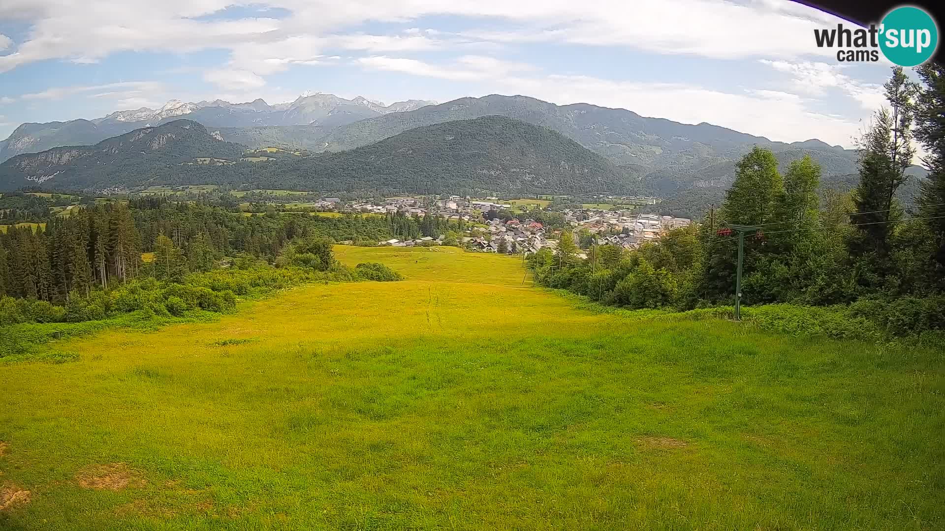 Webcam Bohinjska Bistrica – Live View from Kozji Hrbet Ski Station