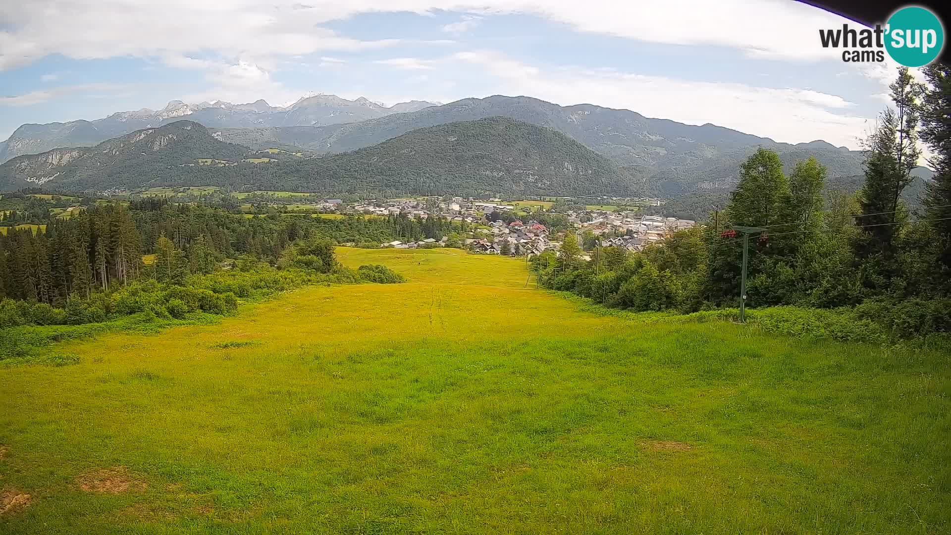 Webcam Bohinjska Bistrica – Vue en direct depuis la station de ski Kozji Hrbet