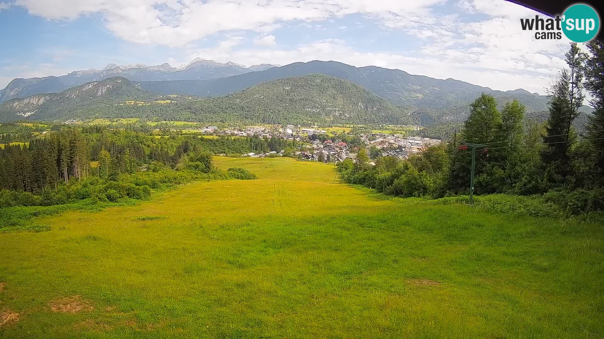 Webcam Bohinjska Bistrica – Live View from Kozji Hrbet Ski Station
