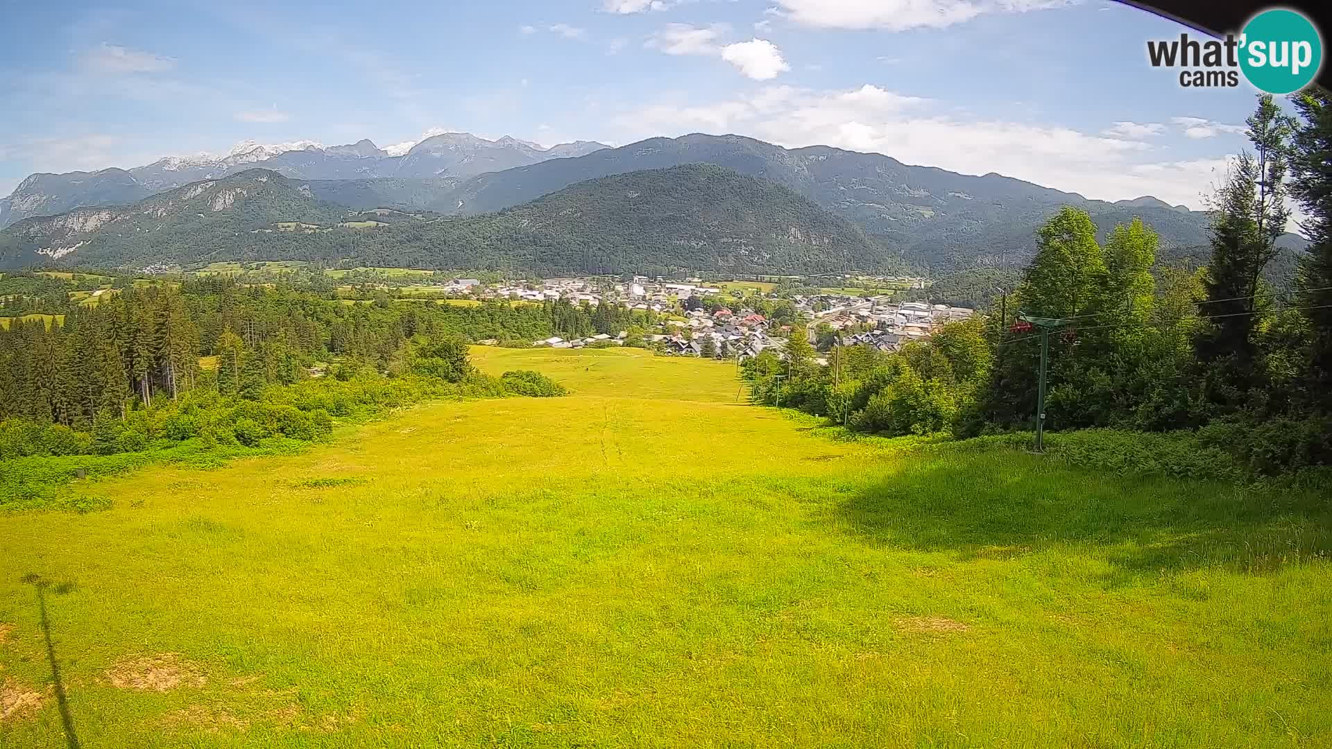 Webcam Bohinjska Bistrica – Vista live dalla stazione sciistica Kozji Hrbet