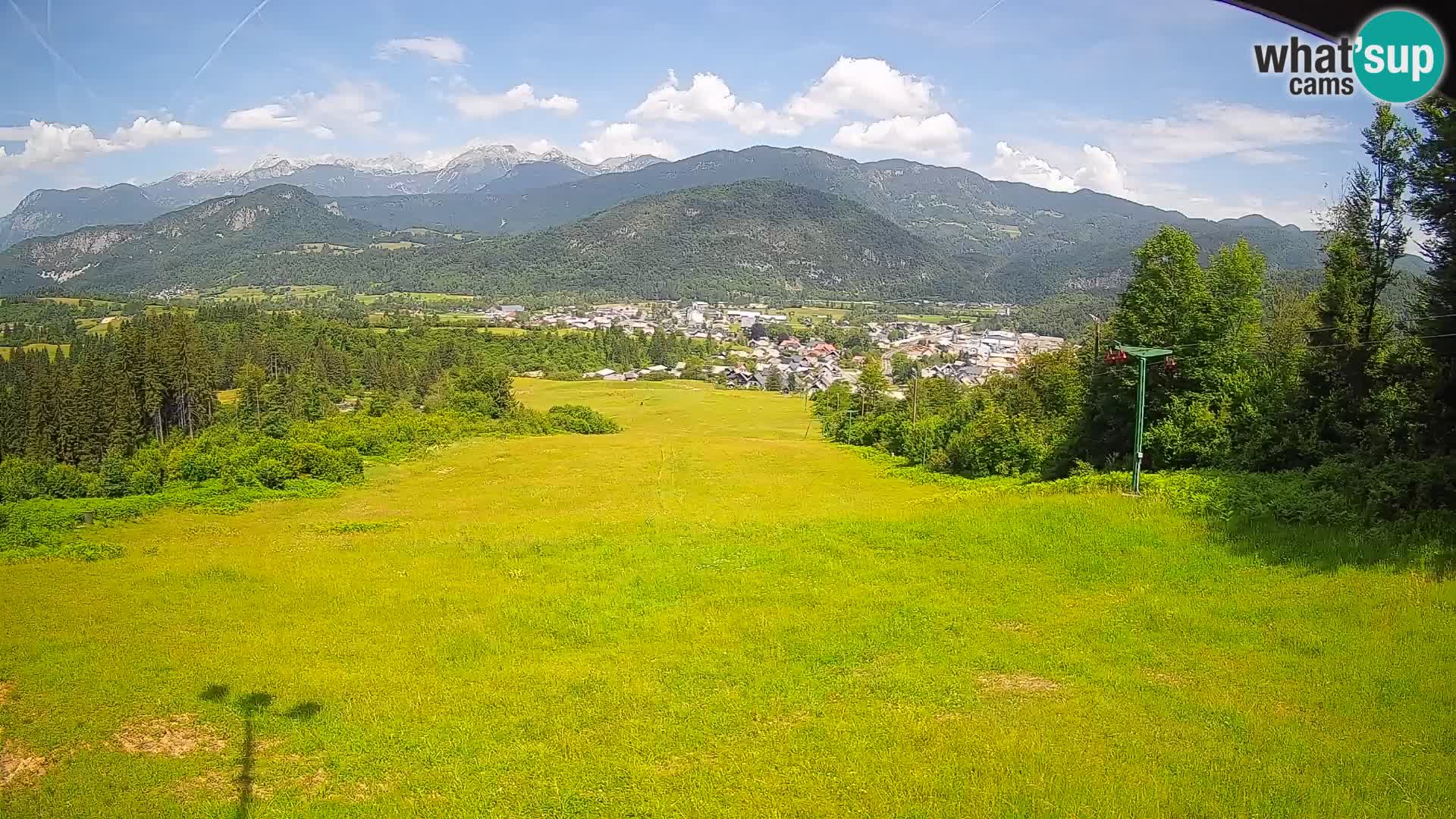 Webcam Bohinjska Bistrica – Vista live dalla stazione sciistica Kozji Hrbet