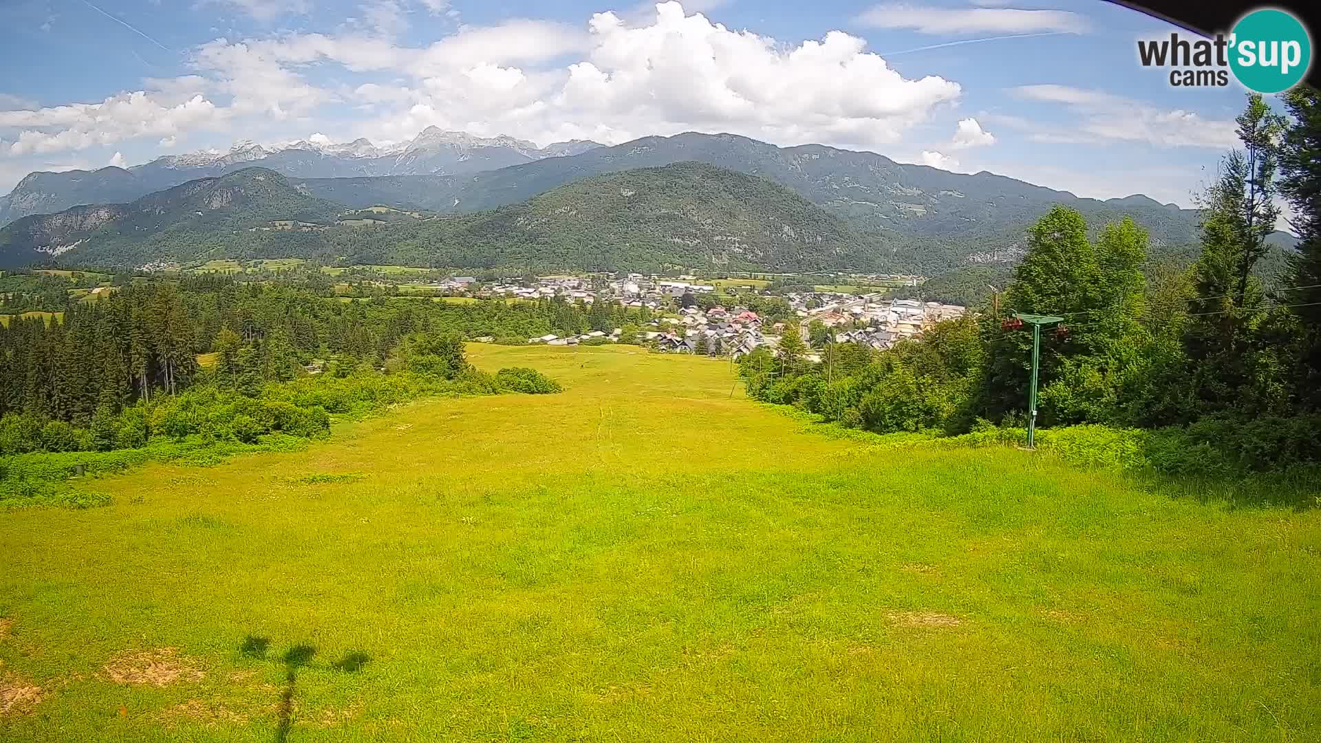 Webcam Bohinjska Bistrica – Vista live dalla stazione sciistica Kozji Hrbet