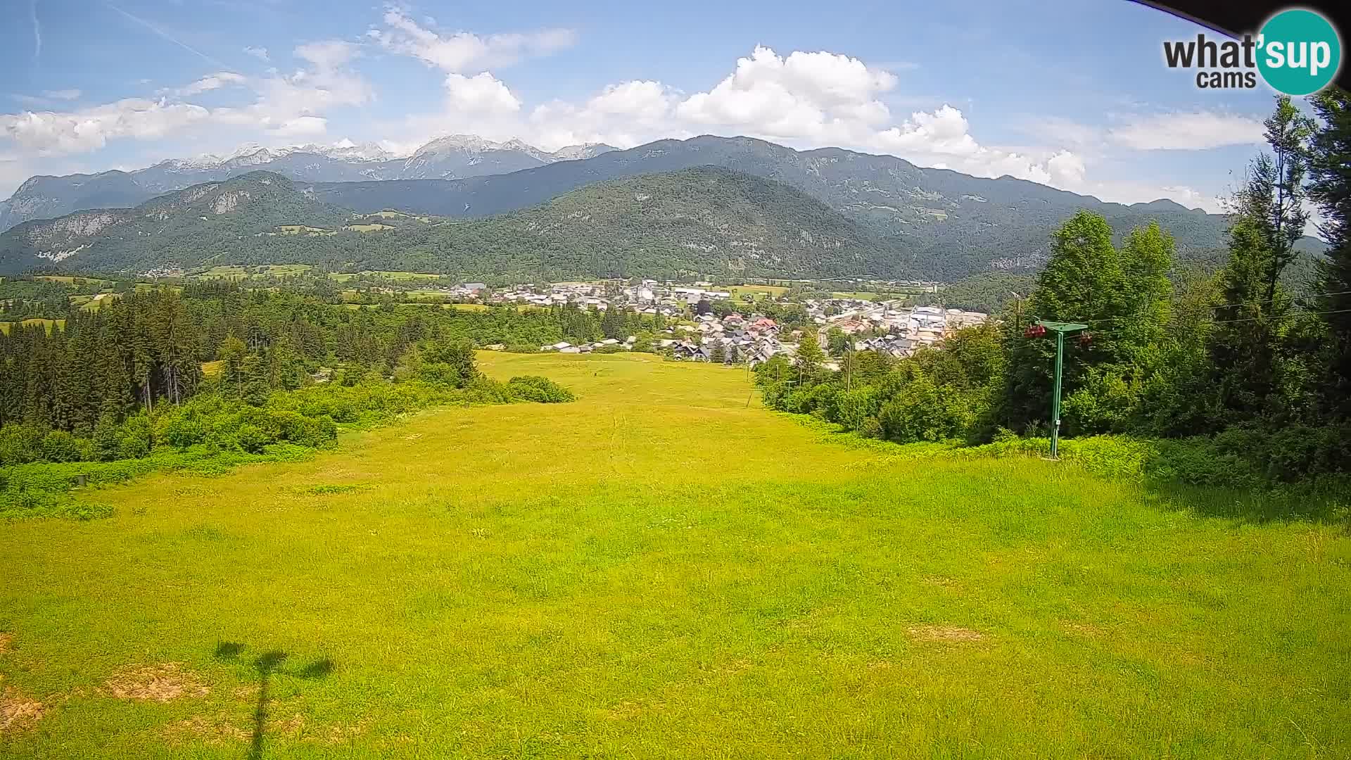 Webcam Bohinjska Bistrica – Live View from Kozji Hrbet Ski Station