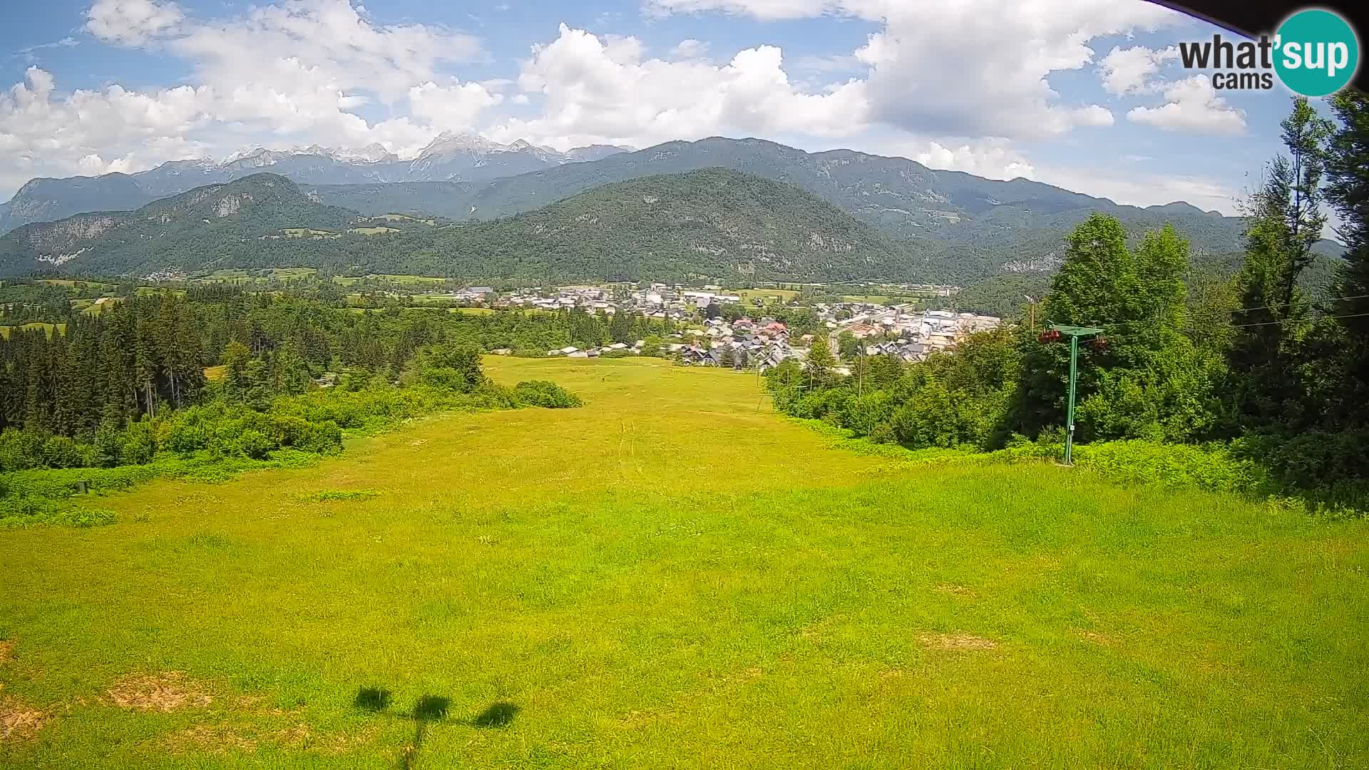 Webcam Bohinjska Bistrica – Live View from Kozji Hrbet Ski Station