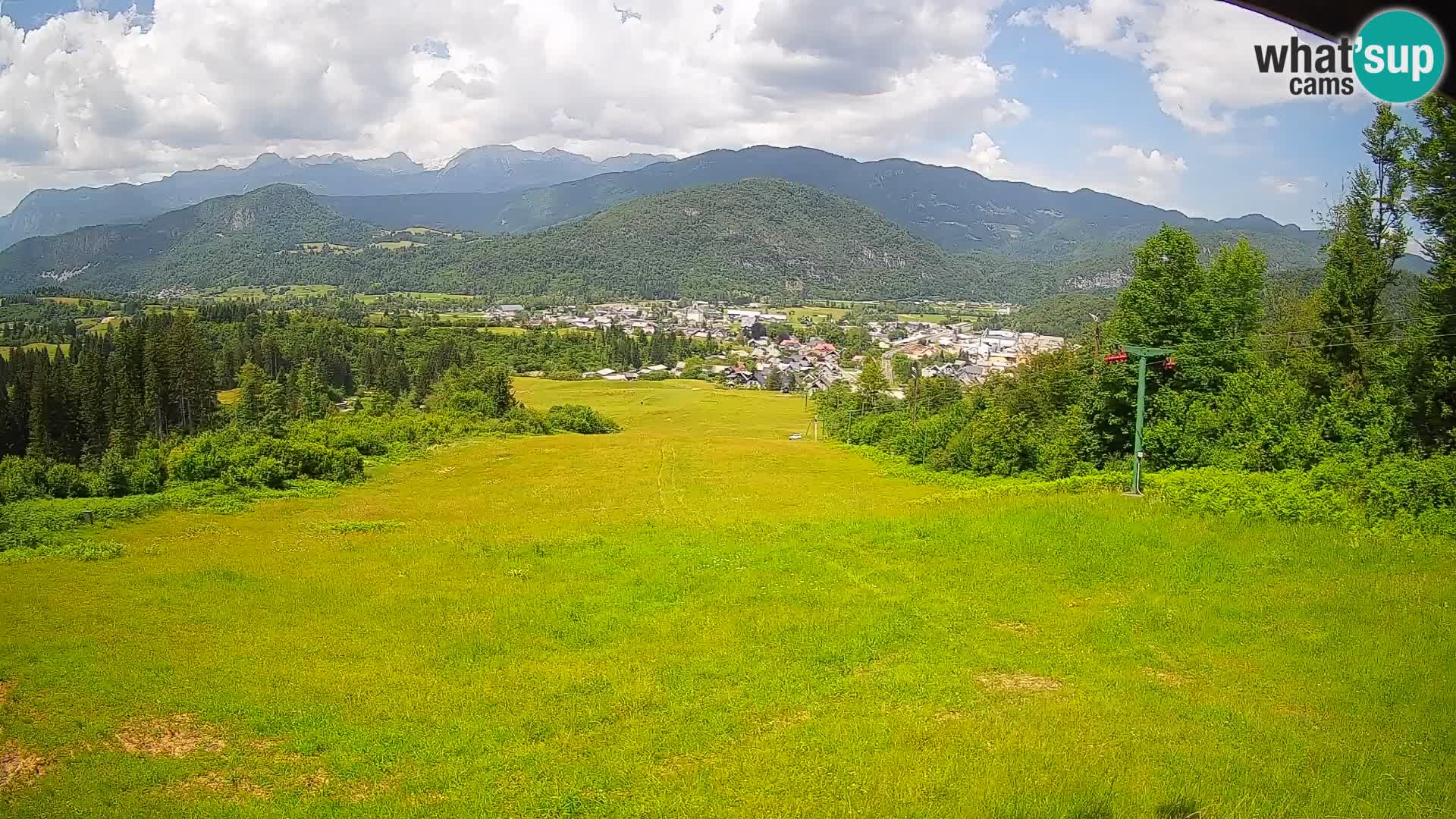 Webcam Bohinjska Bistrica – Vue en direct depuis la station de ski Kozji Hrbet