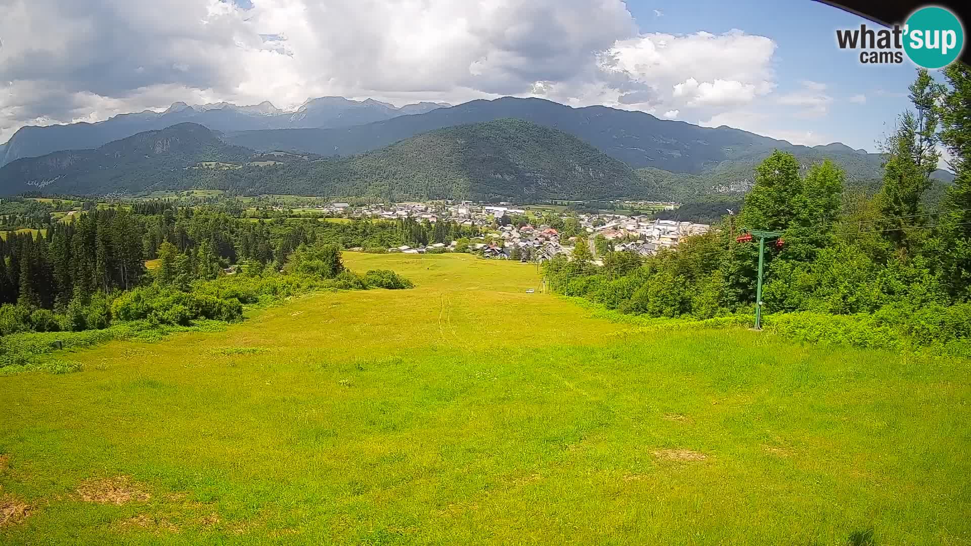 Webcam Bohinjska Bistrica – Vue en direct depuis la station de ski Kozji Hrbet