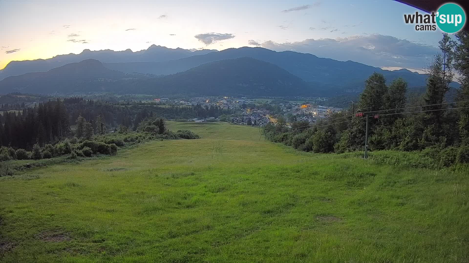 Webcam Bohinjska Bistrica – Vue en direct depuis la station de ski Kozji Hrbet