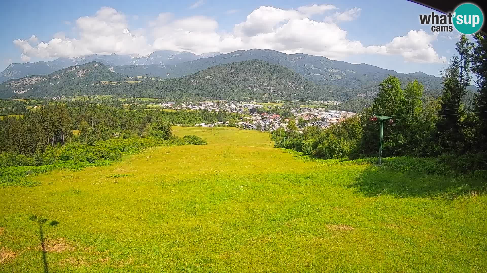 Webcam Bohinjska Bistrica – Live View from Kozji Hrbet Ski Station