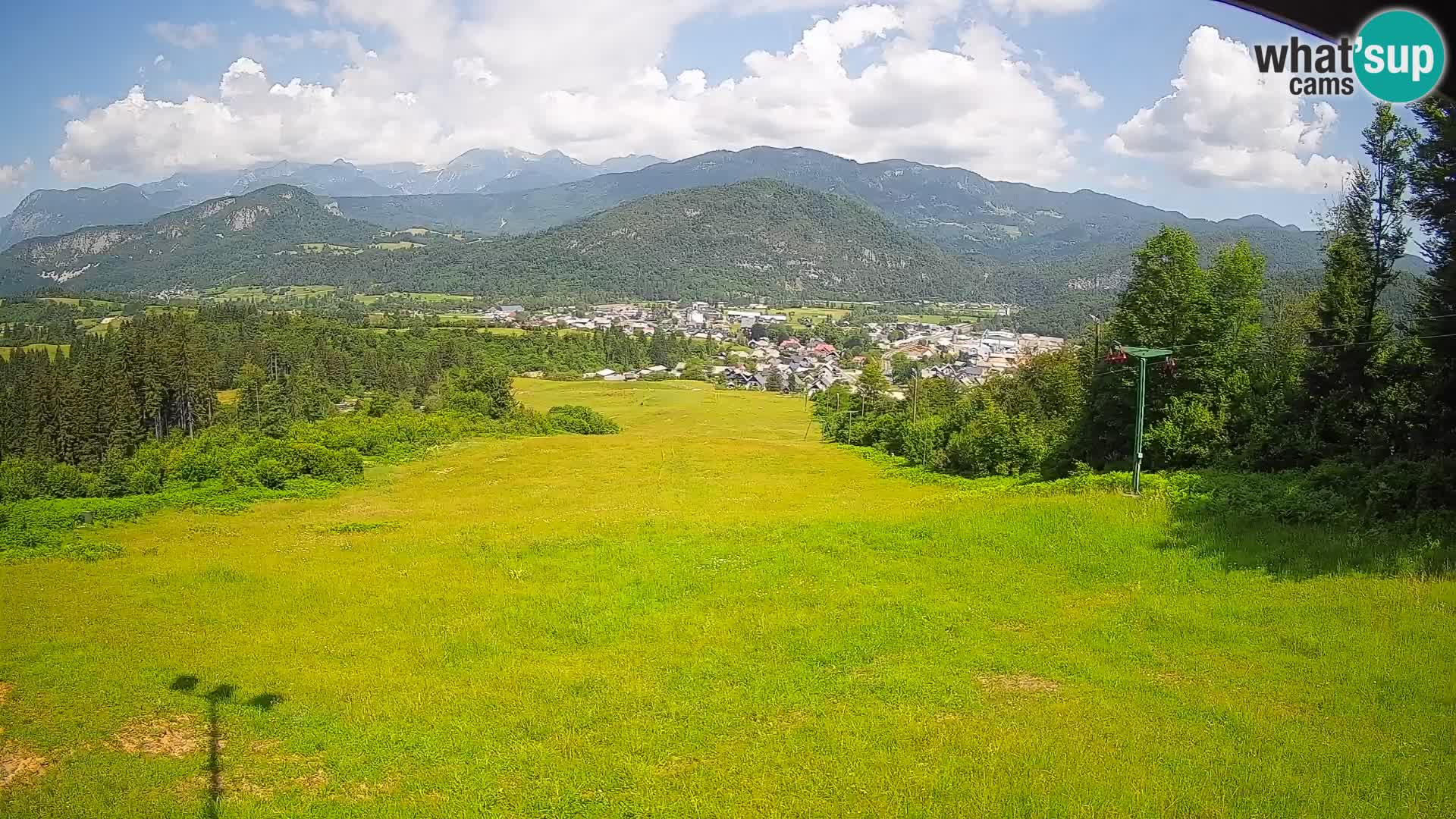 Webcam Bohinjska Bistrica – Live View from Kozji Hrbet Ski Station
