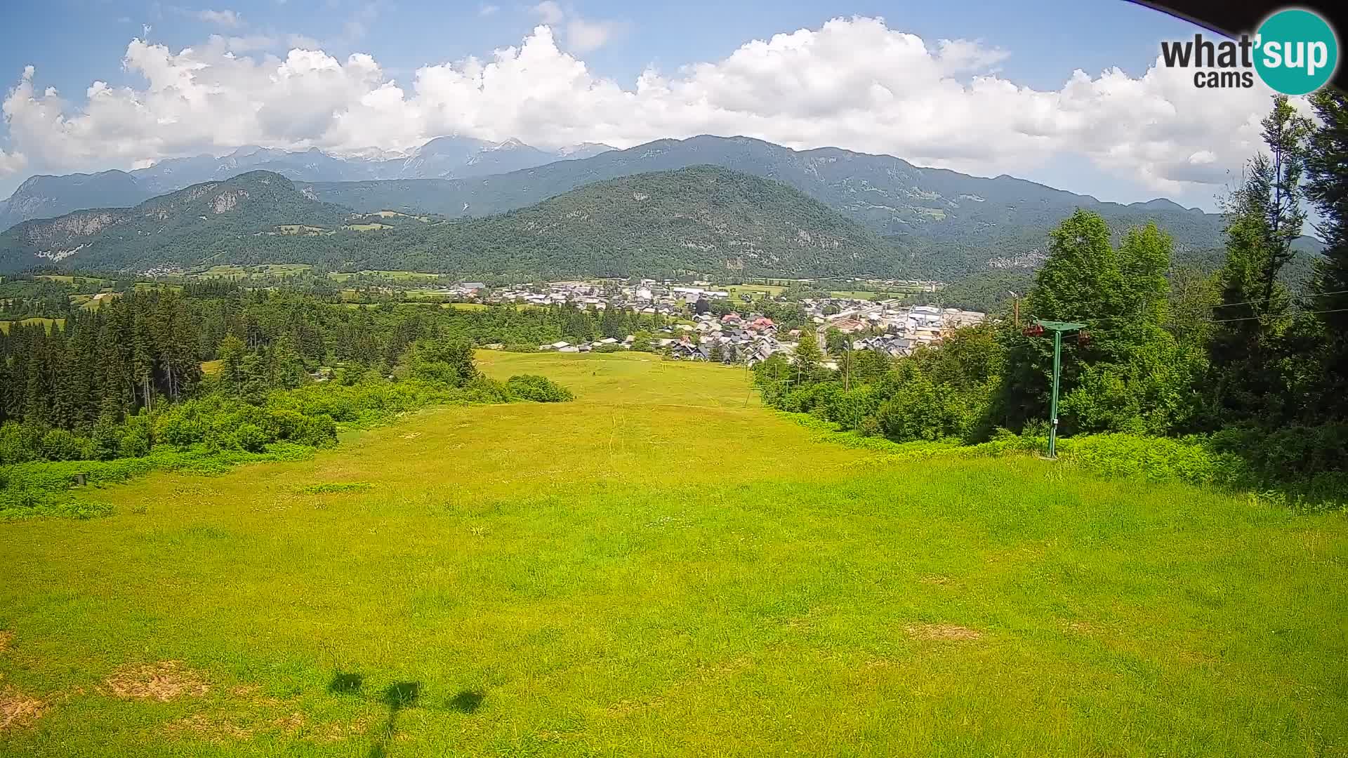 Webcam Bohinjska Bistrica – Live View from Kozji Hrbet Ski Station