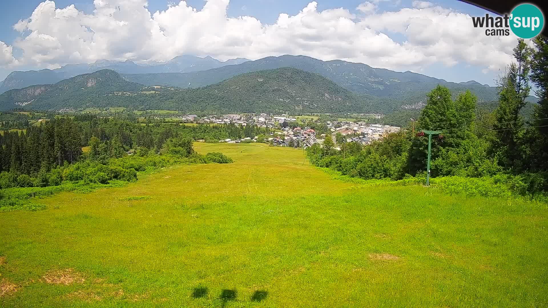 Webcam Bohinjska Bistrica – Live View from Kozji Hrbet Ski Station