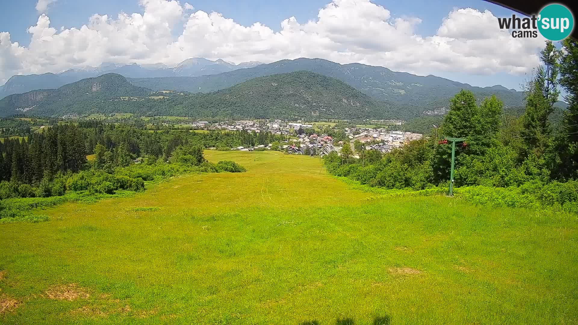 Webcam Bohinjska Bistrica – Live View from Kozji Hrbet Ski Station