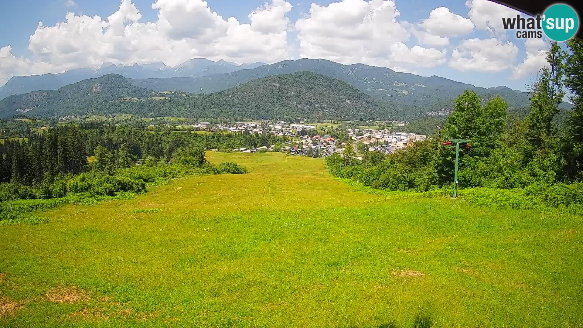 Webcam Bohinjska Bistrica – Live View from Kozji Hrbet Ski Station