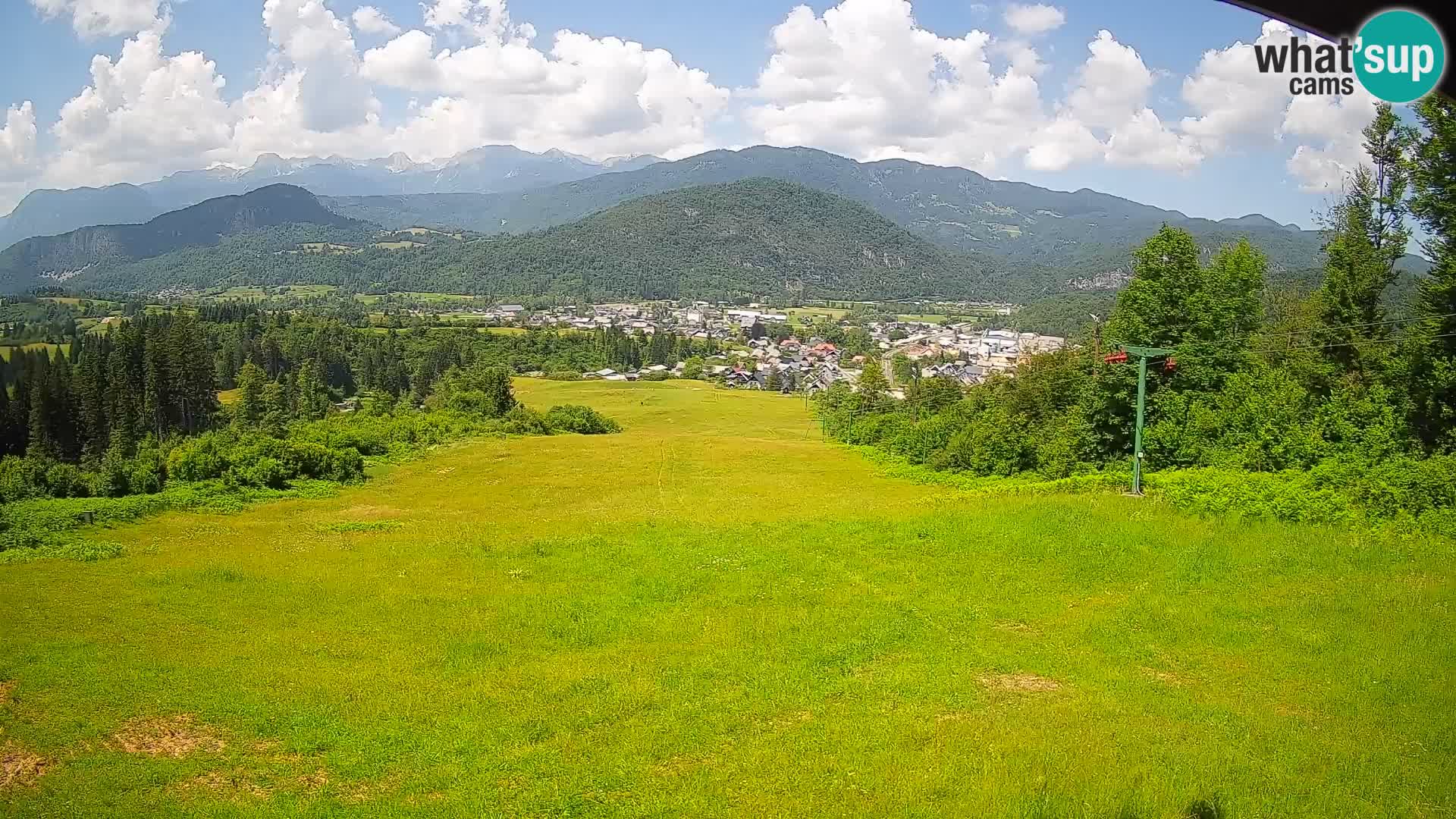 Webcam Bohinjska Bistrica – Vista live dalla stazione sciistica Kozji Hrbet