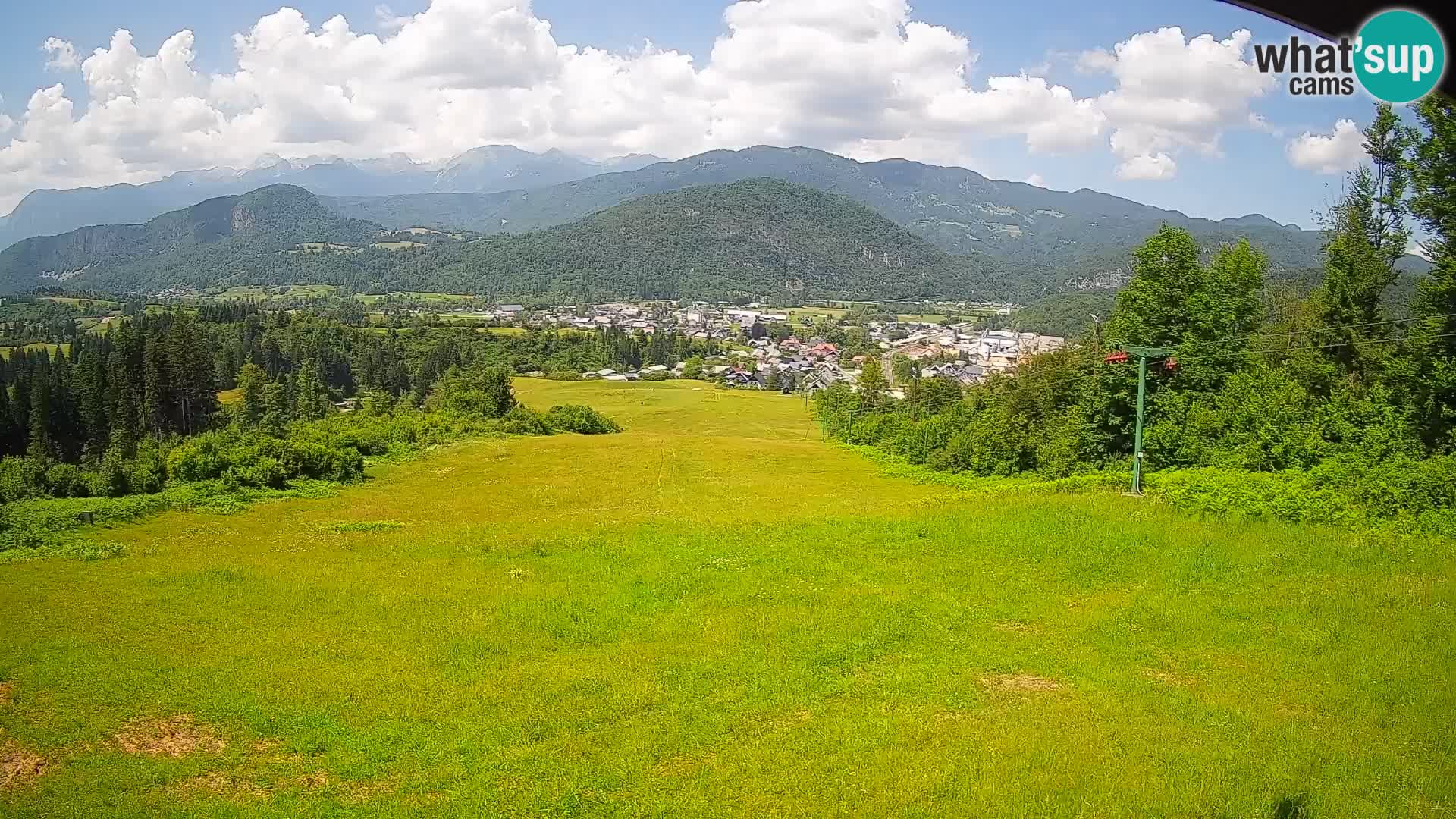 Webcam Bohinjska Bistrica – Live View from Kozji Hrbet Ski Station
