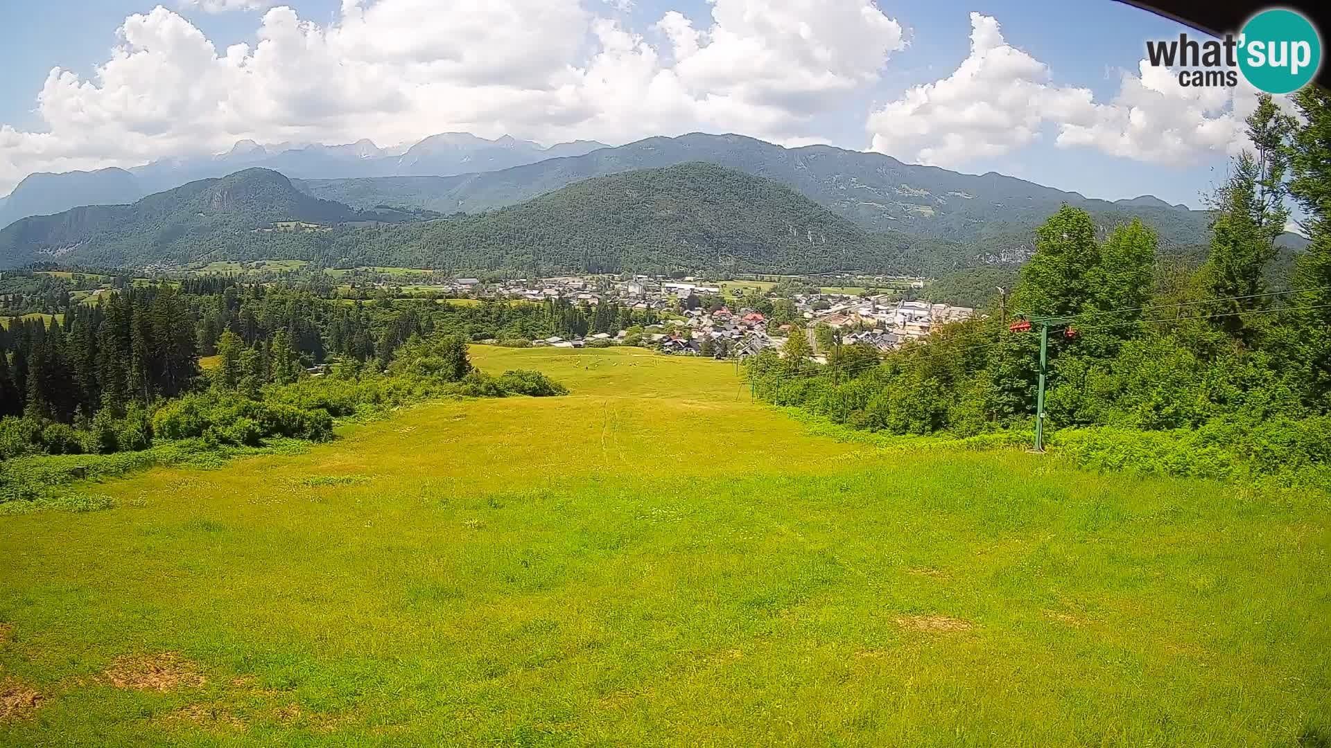 Webcam Bohinjska Bistrica – Live View from Kozji Hrbet Ski Station