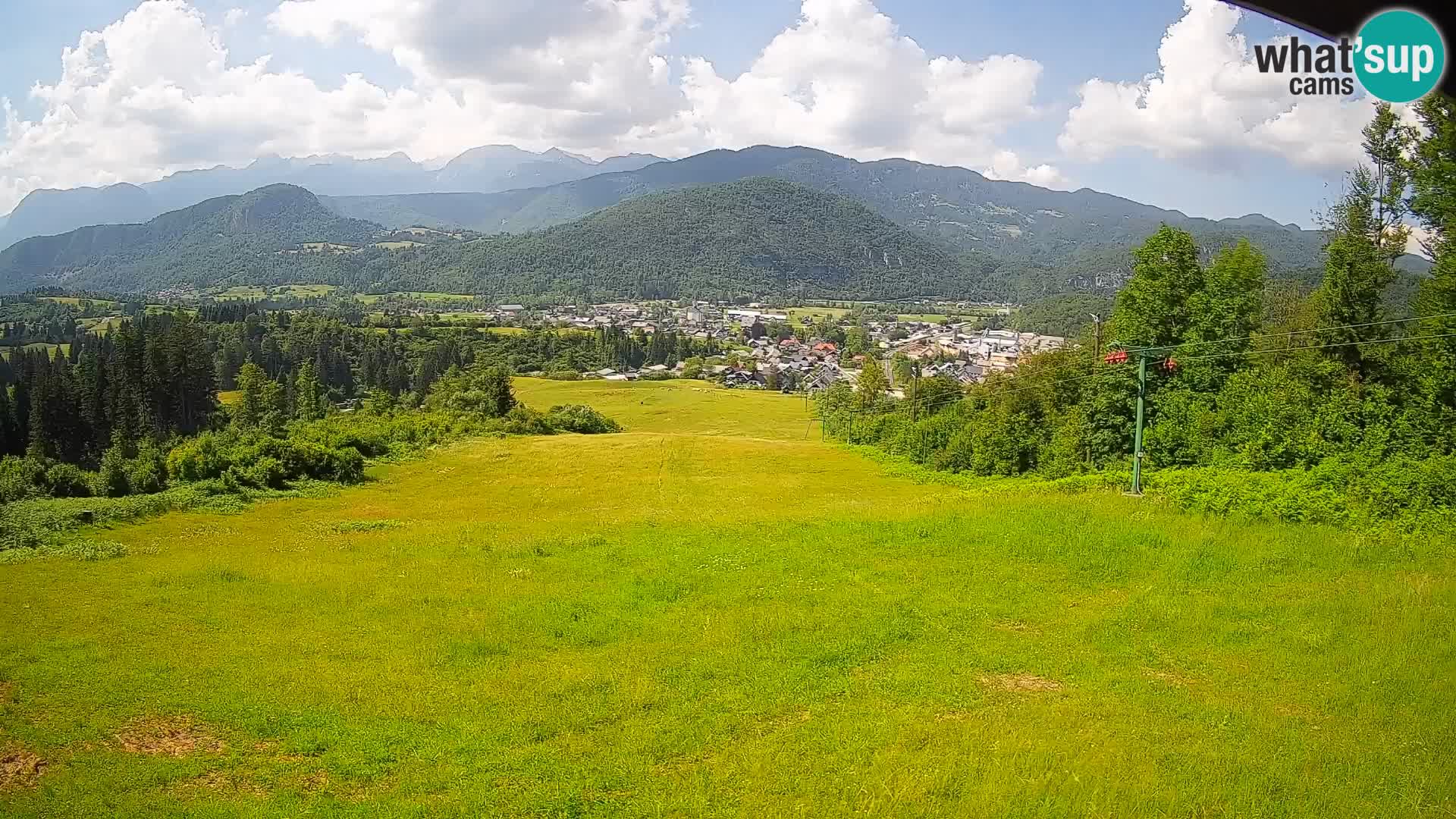 Webcam Bohinjska Bistrica – Vista live dalla stazione sciistica Kozji Hrbet