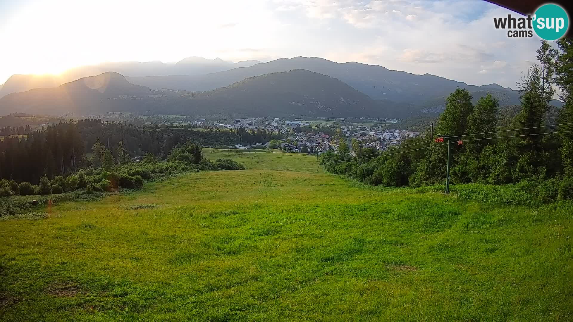 Webcam Bohinjska Bistrica – Live View from Kozji Hrbet Ski Station