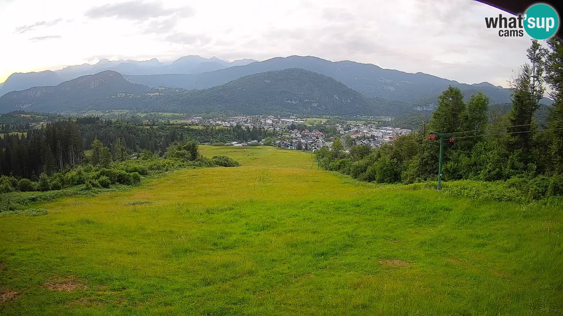 Webcam Bohinjska Bistrica – Vista live dalla stazione sciistica Kozji Hrbet