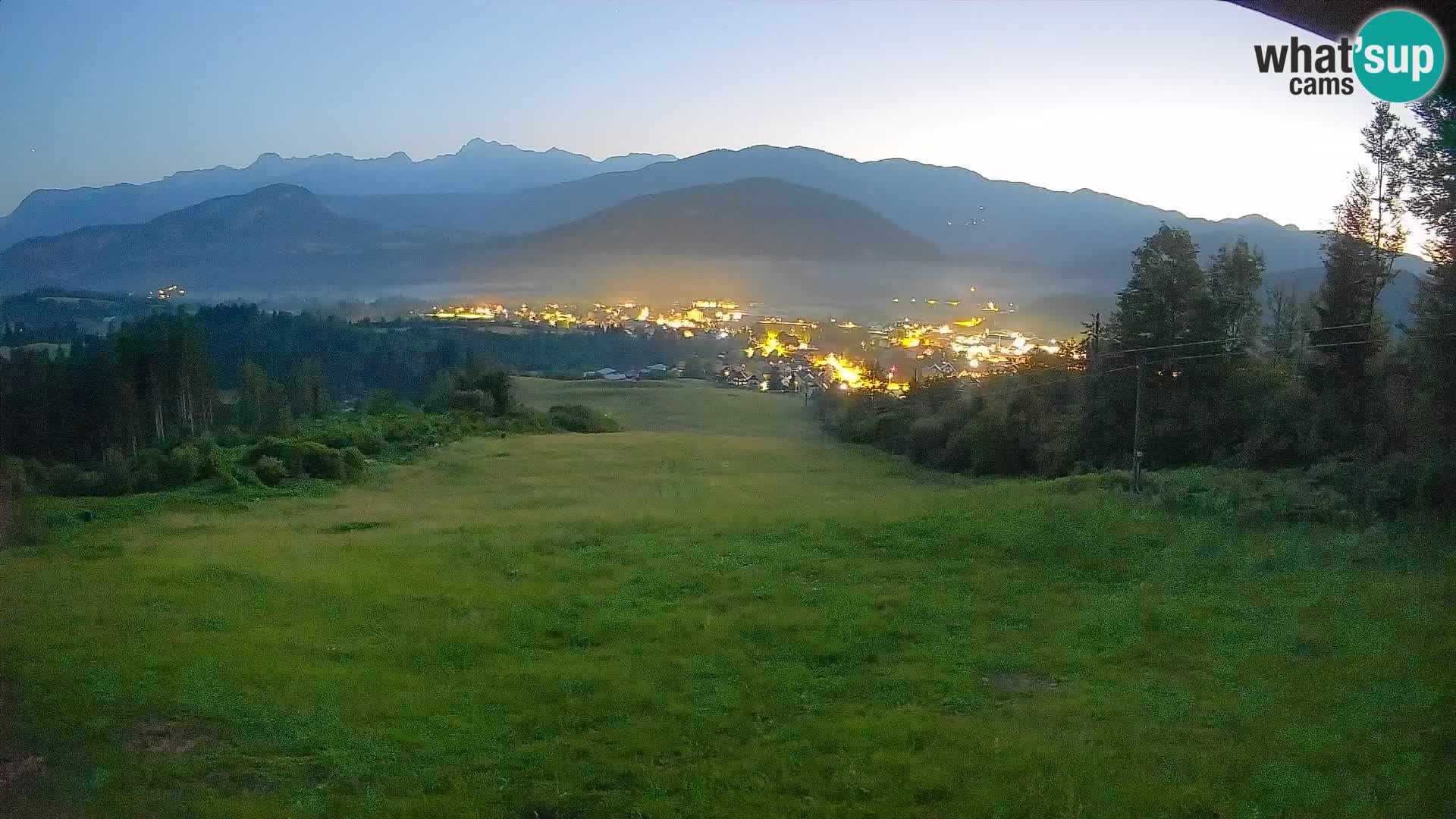 Cámara en vivo Bohinjska Bistrica – Vista en directo desde la estación de esquí Kozji Hrbet