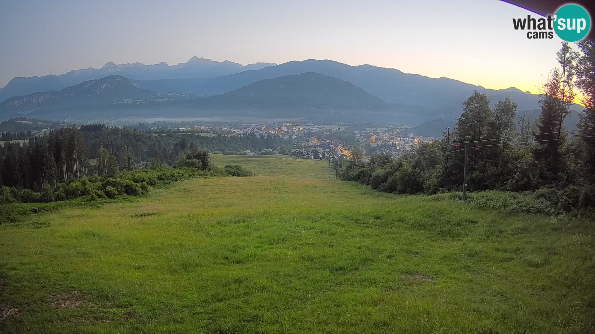 Webcam Bohinjska Bistrica – Vue en direct depuis la station de ski Kozji Hrbet