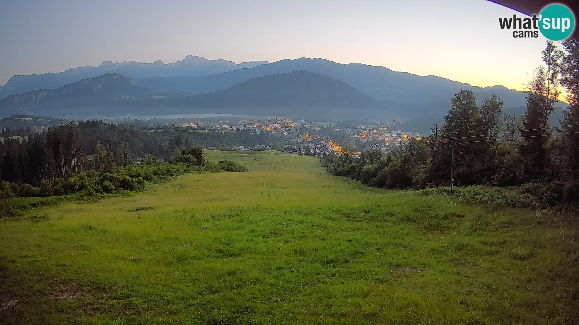 Webcam Bohinjska Bistrica – Vue en direct depuis la station de ski Kozji Hrbet