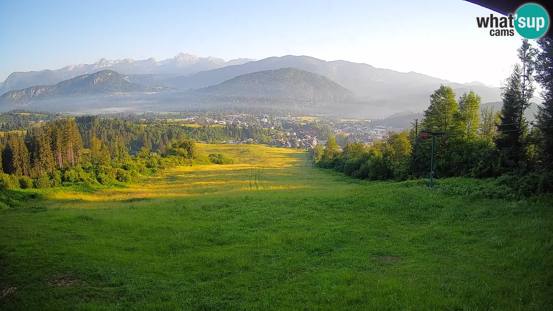 Webcam Bohinjska Bistrica – Live View from Kozji Hrbet Ski Station