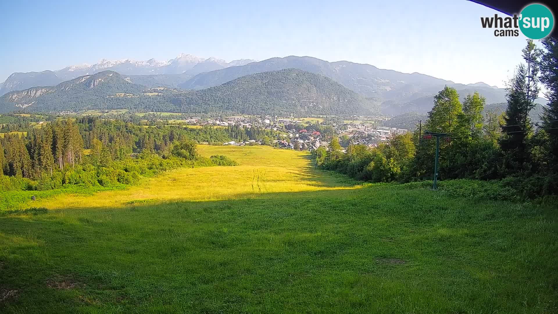 Webcam Bohinjska Bistrica – Live View from Kozji Hrbet Ski Station