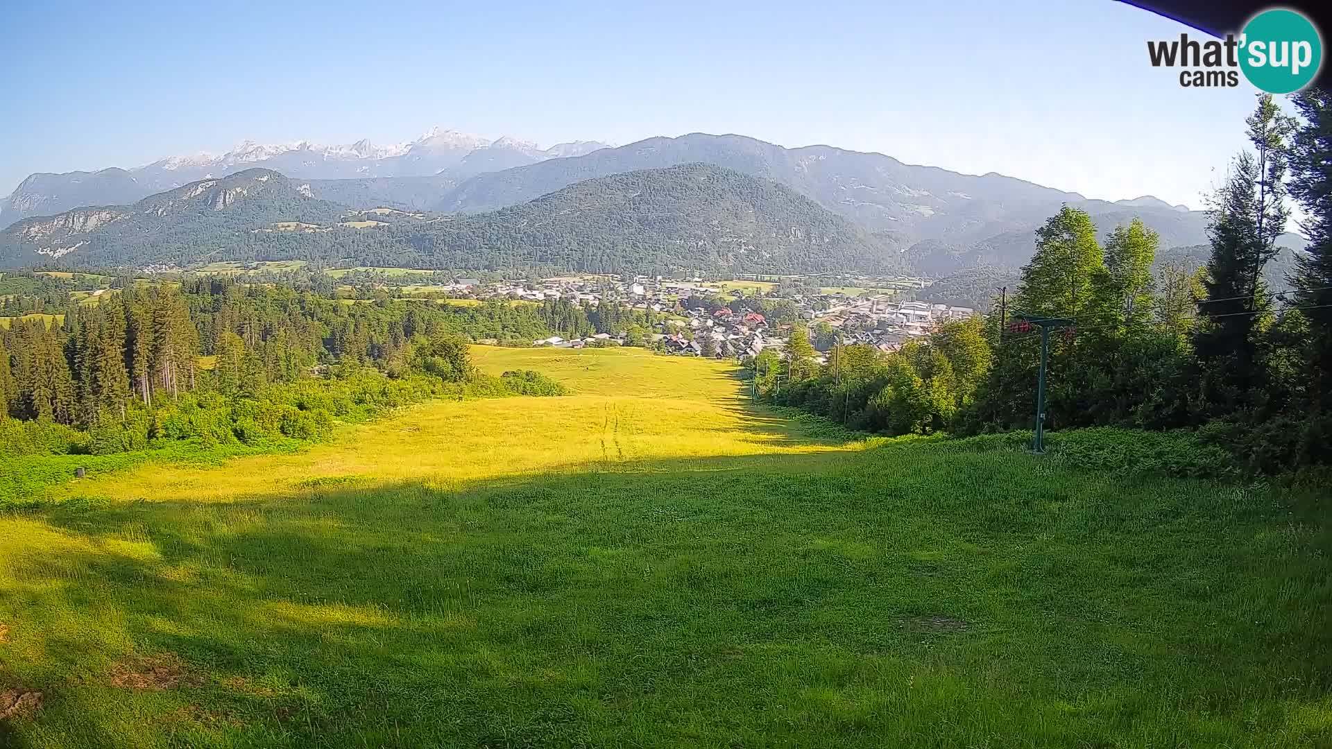 Cámara en vivo Bohinjska Bistrica – Vista en directo desde la estación de esquí Kozji Hrbet