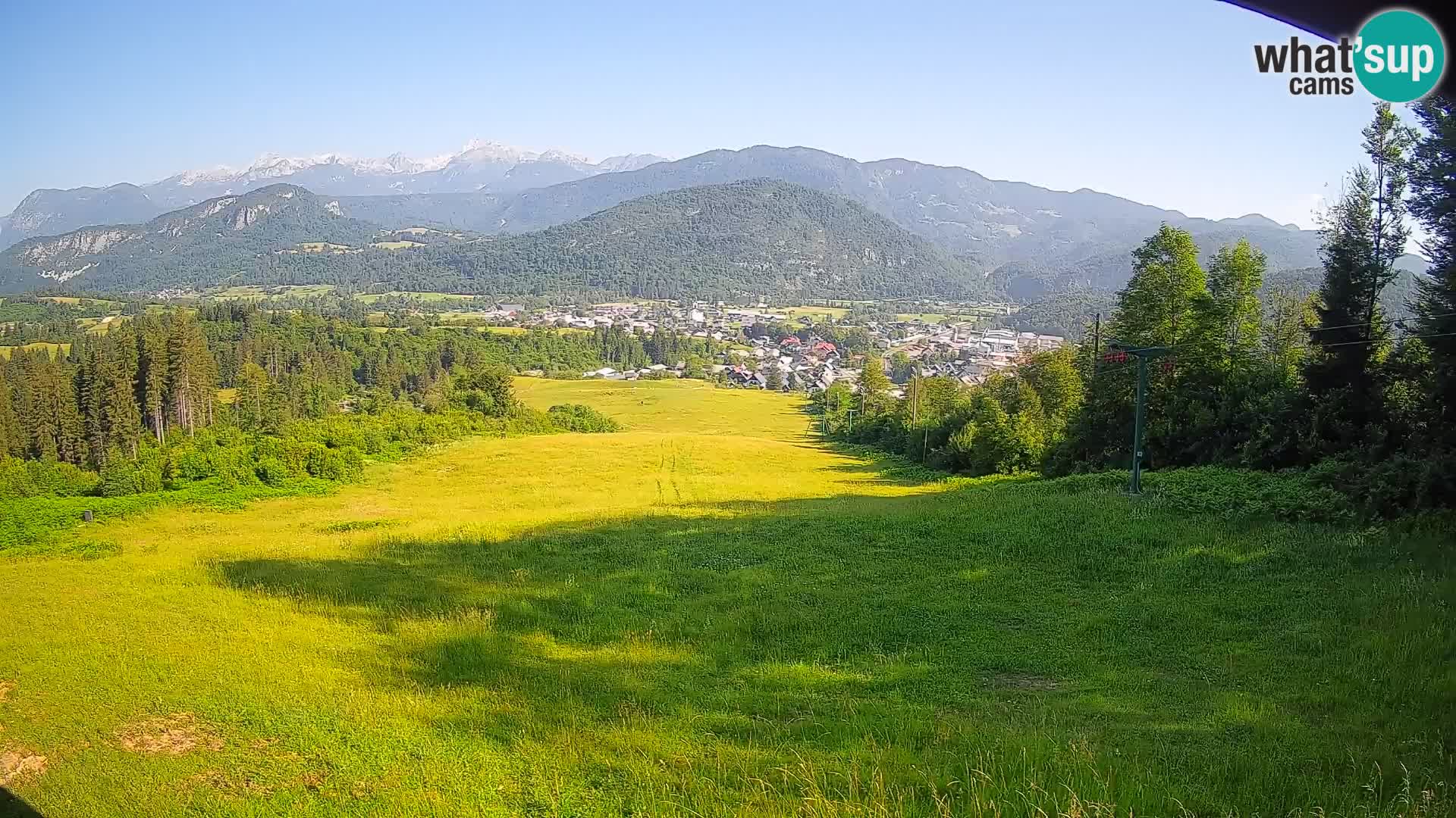 Webcam Bohinjska Bistrica – Live View from Kozji Hrbet Ski Station