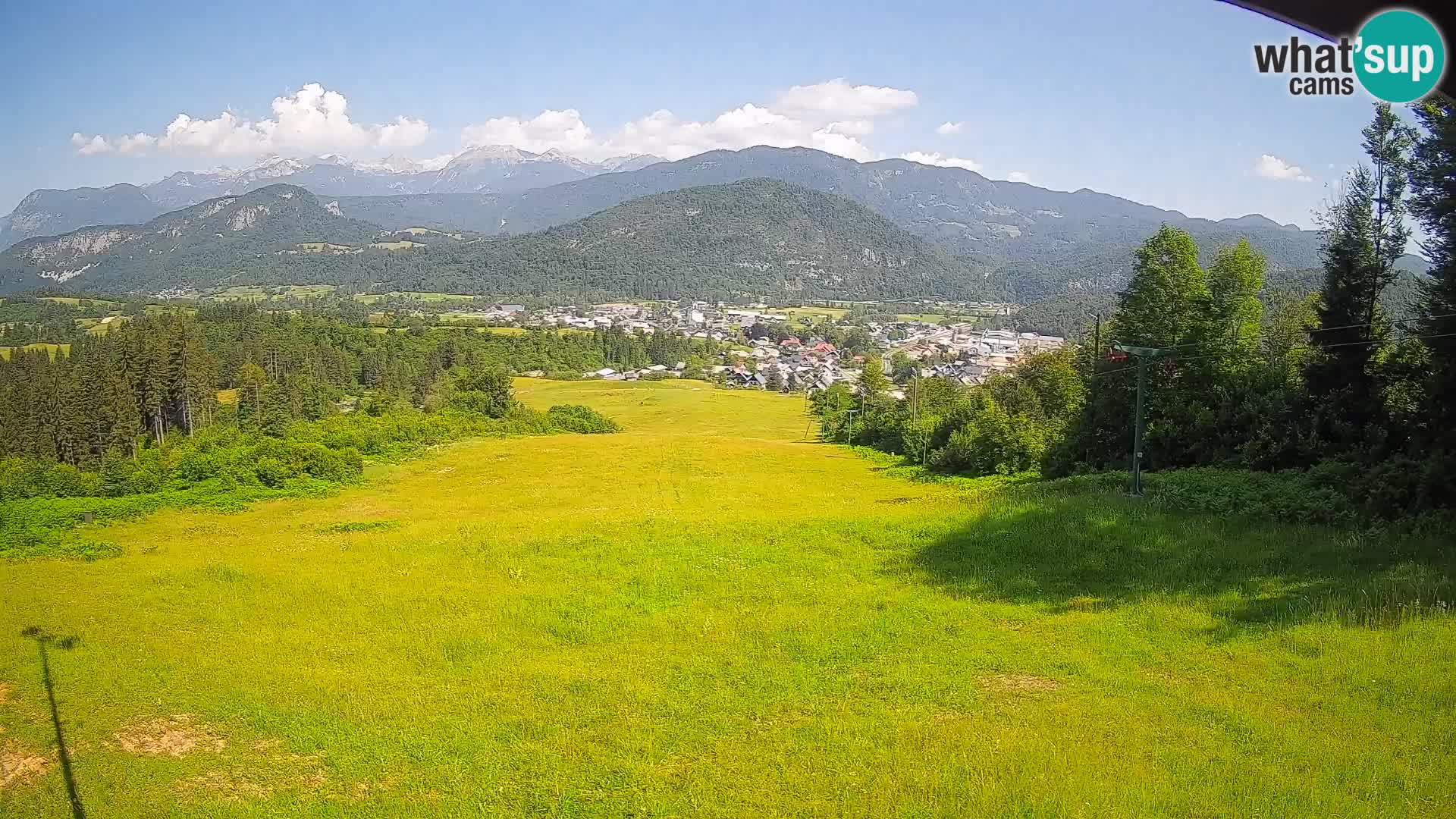 Cámara en vivo Bohinjska Bistrica – Vista en directo desde la estación de esquí Kozji Hrbet