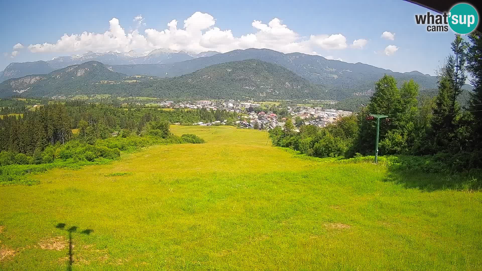 Webcam Bohinjska Bistrica – Live View from Kozji Hrbet Ski Station