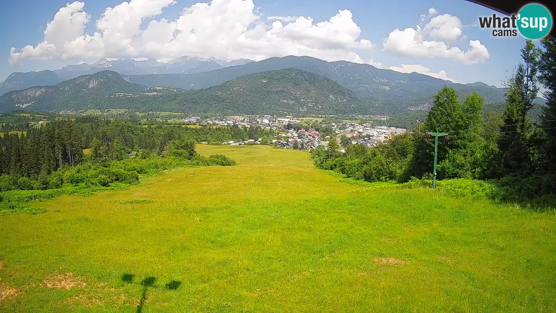Webcam Bohinjska Bistrica – Vue en direct depuis la station de ski Kozji Hrbet