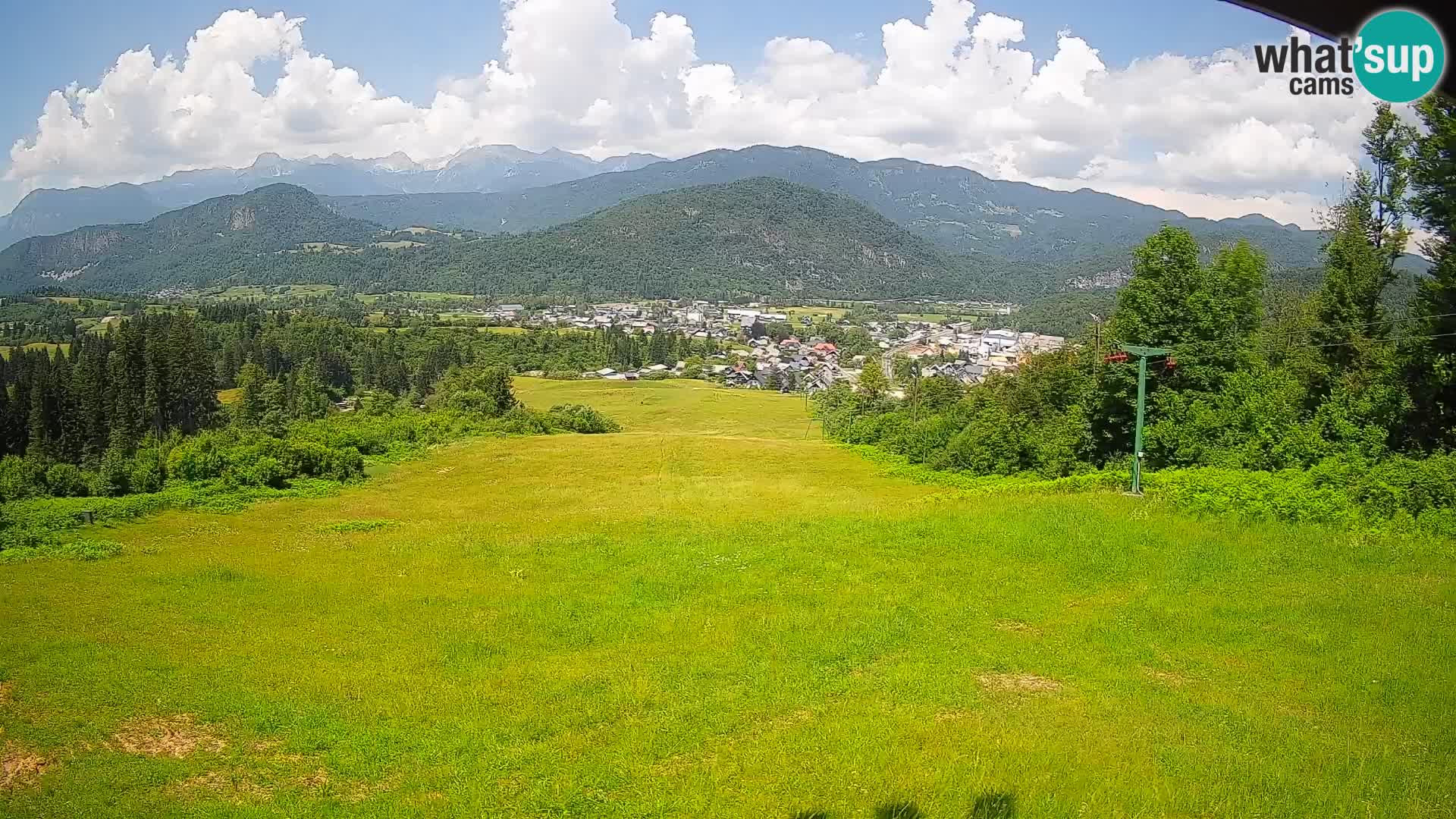 Webcam Bohinjska Bistrica – Live View from Kozji Hrbet Ski Station