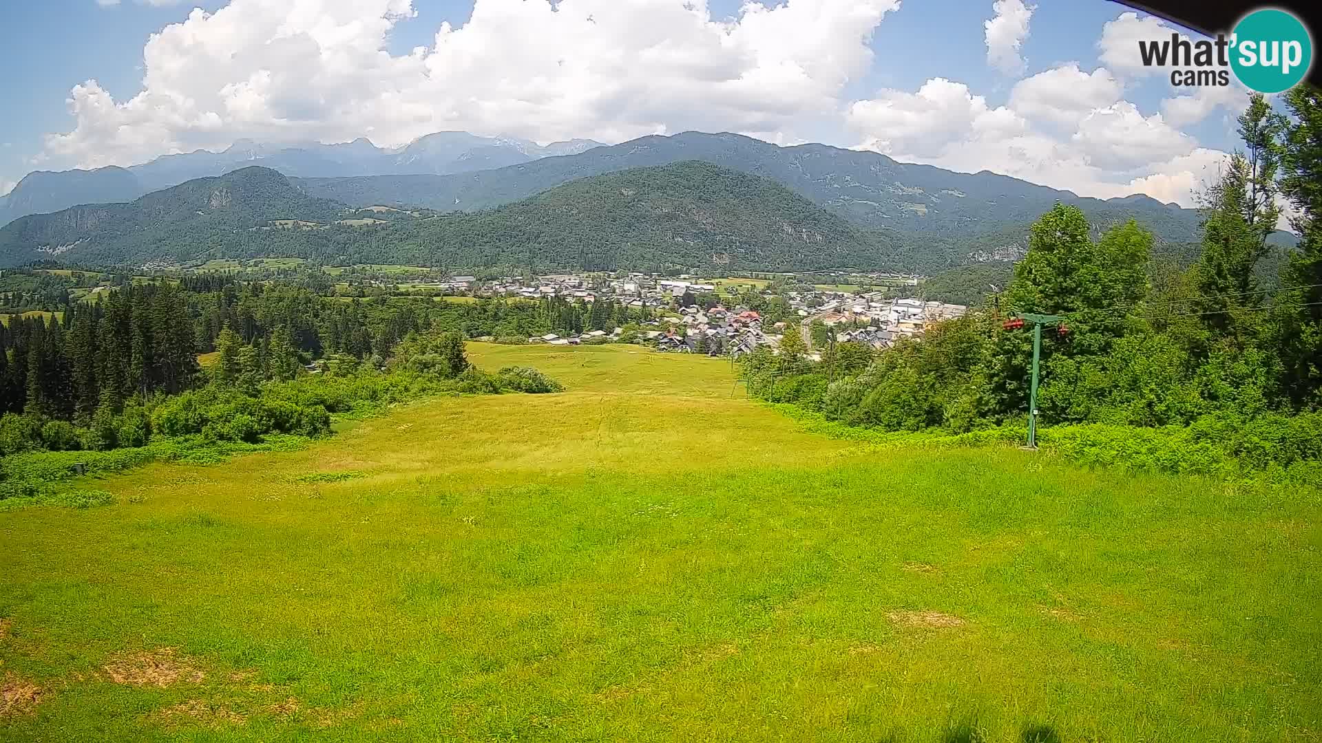 Webcam Bohinjska Bistrica – Vue en direct depuis la station de ski Kozji Hrbet