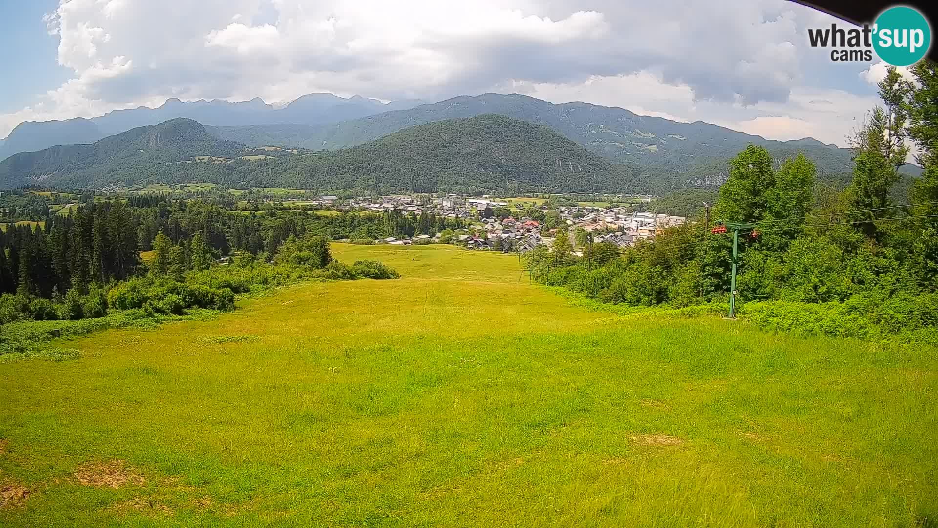 Webcam Bohinjska Bistrica – Live View from Kozji Hrbet Ski Station