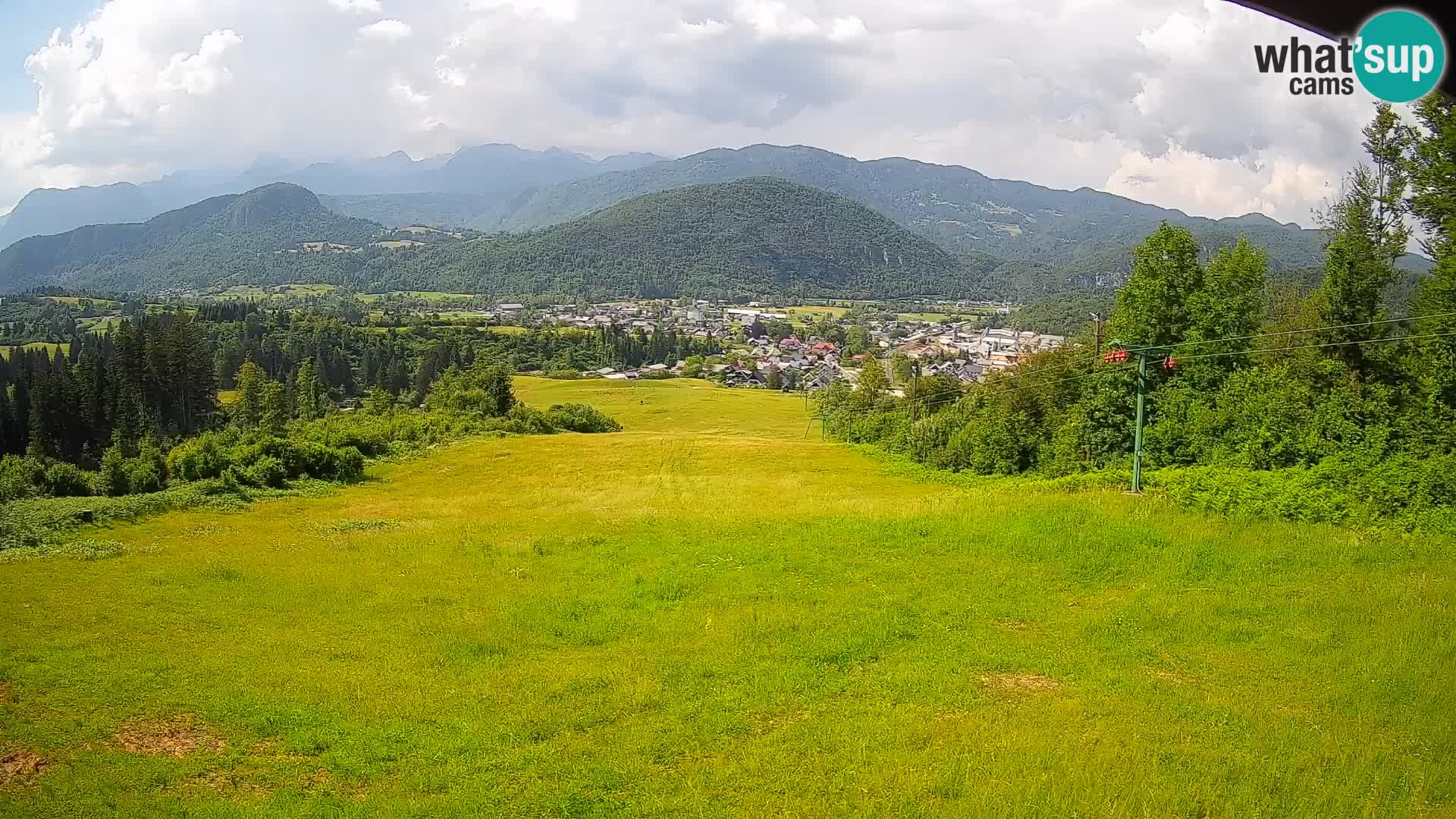 Webcam Bohinjska Bistrica – Vue en direct depuis la station de ski Kozji Hrbet
