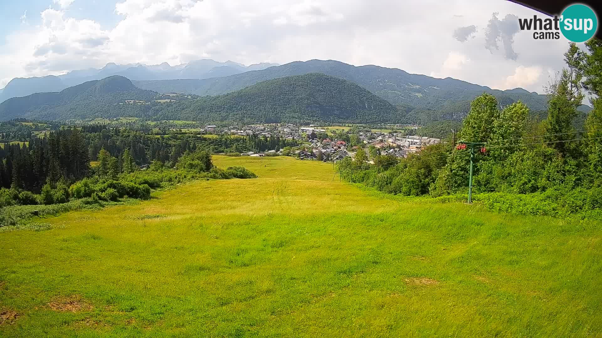 Webcam Bohinjska Bistrica – Vue en direct depuis la station de ski Kozji Hrbet