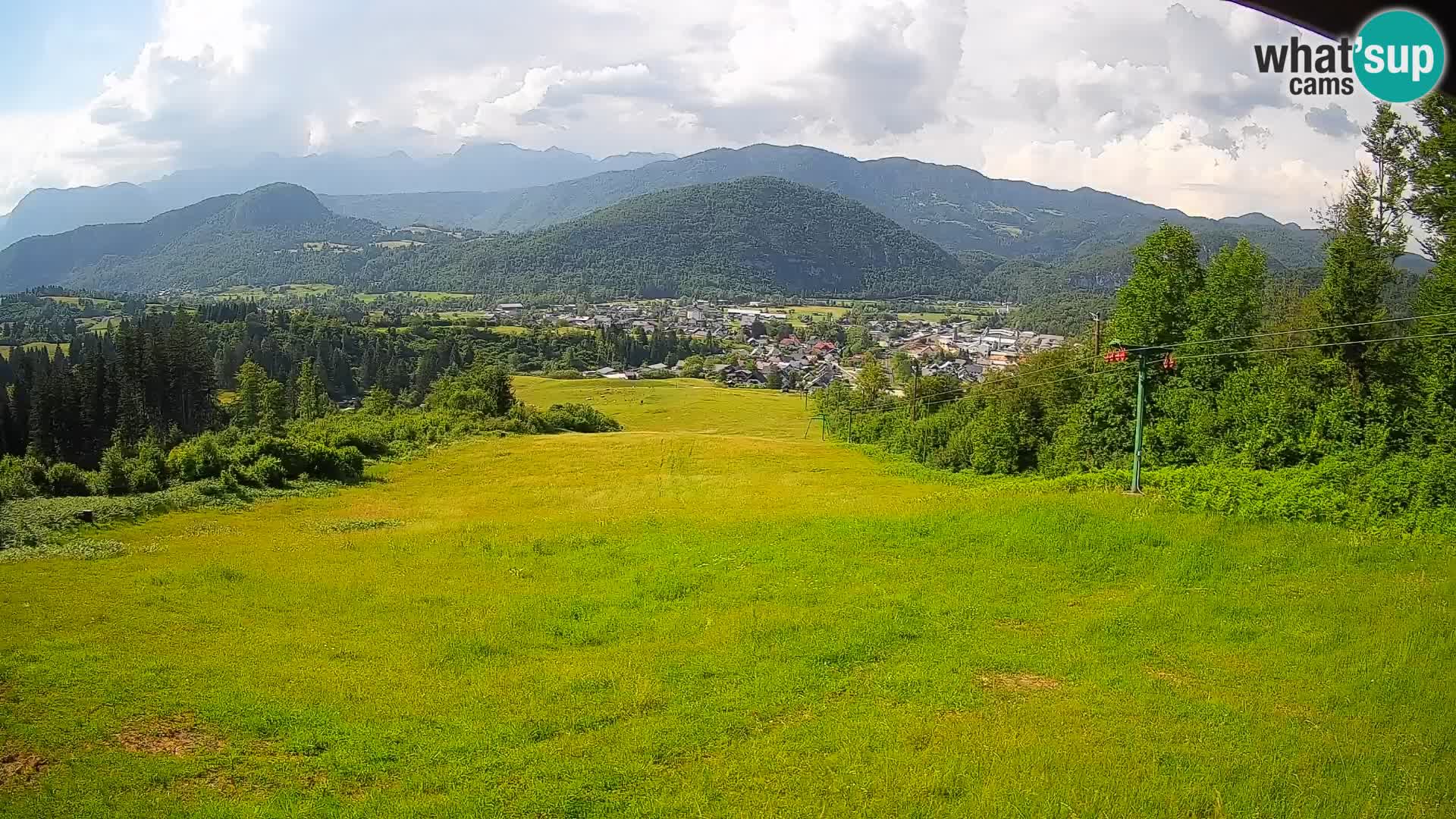Webcam Bohinjska Bistrica – Vue en direct depuis la station de ski Kozji Hrbet