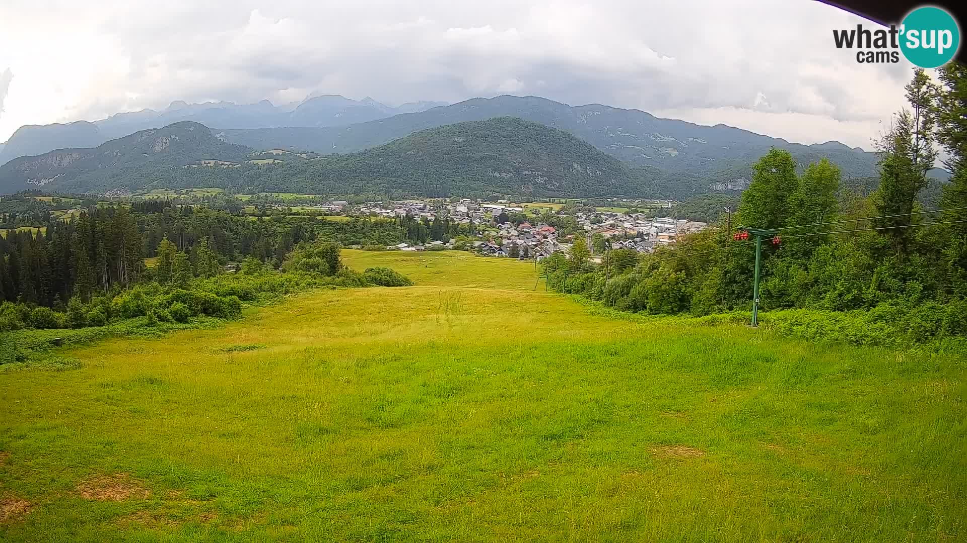 Webcam Bohinjska Bistrica – Vue en direct depuis la station de ski Kozji Hrbet