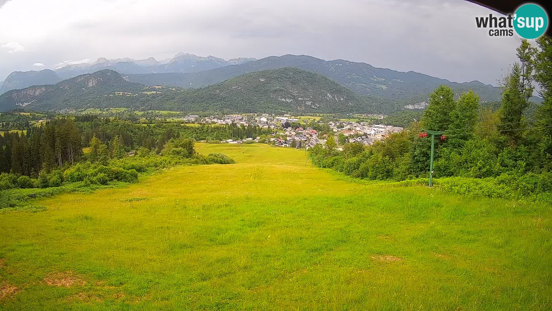 Webcam Bohinjska Bistrica – Vista live dalla stazione sciistica Kozji Hrbet