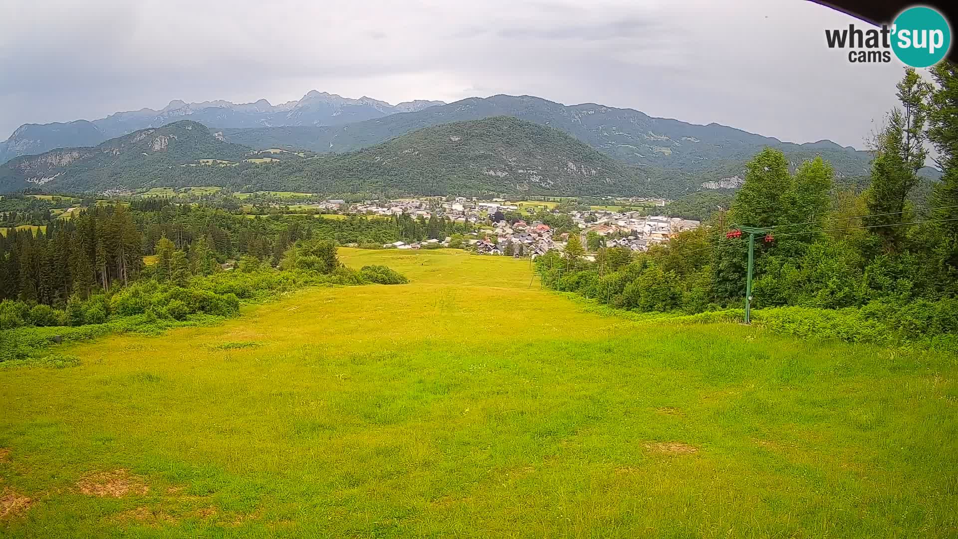 Webcam Bohinjska Bistrica – Vista live dalla stazione sciistica Kozji Hrbet