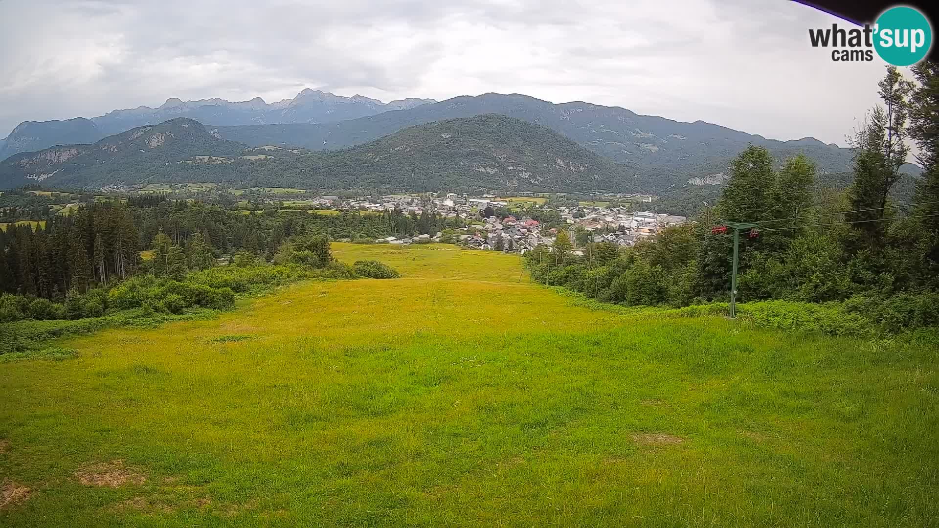 Webcam Bohinjska Bistrica – Vue en direct depuis la station de ski Kozji Hrbet