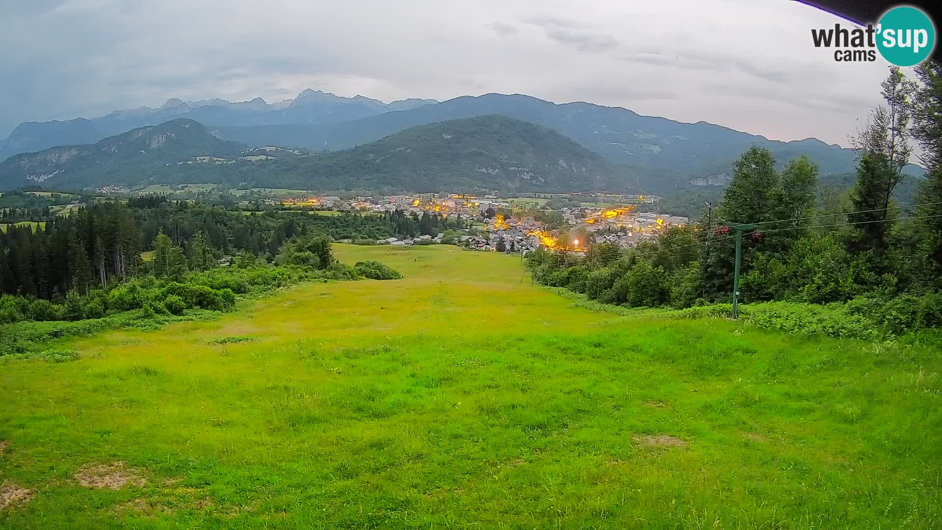 Webcam Bohinjska Bistrica – Vista live dalla stazione sciistica Kozji Hrbet
